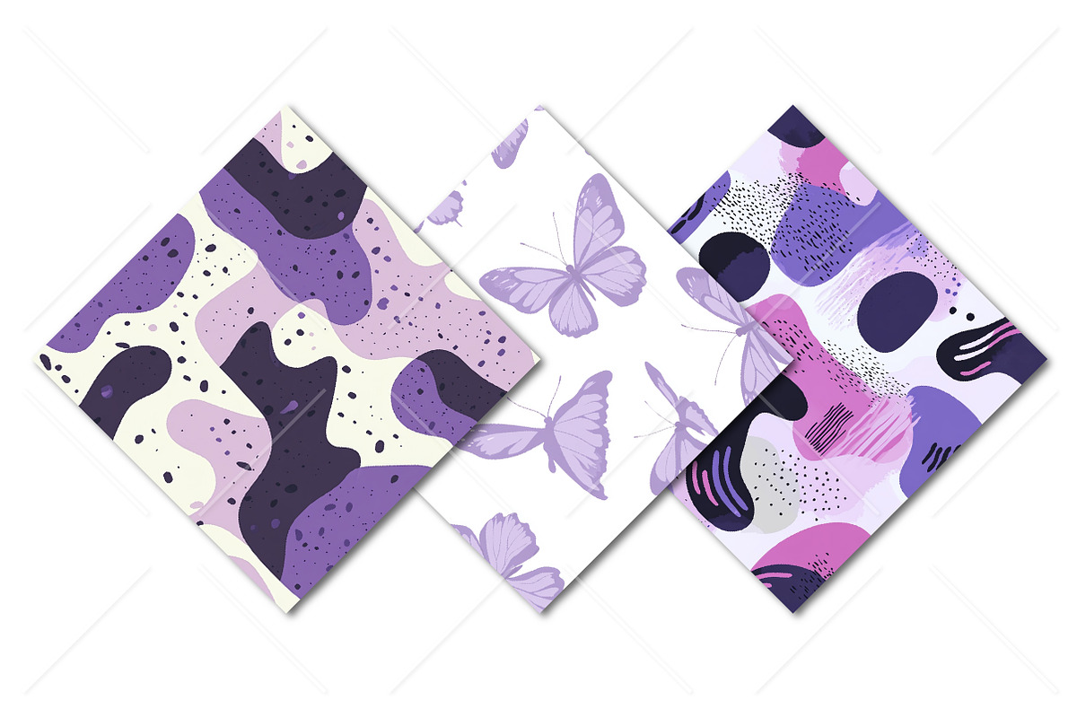 Blue Gradient Seamless Patterns, a Pattern Graphic by Canvas Craft (Photo 9 of 9)