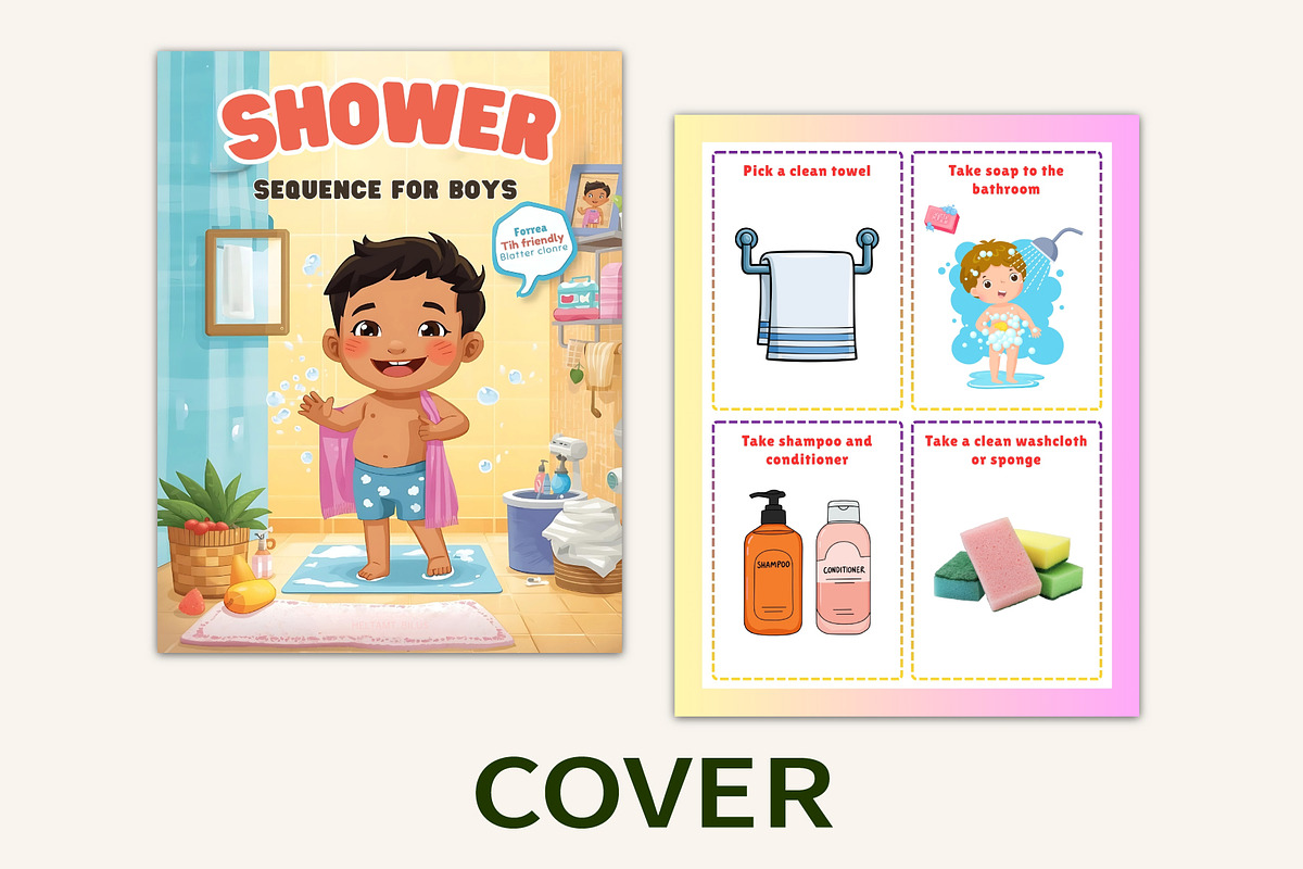 Shower Sequence for Boys Cards preview 8
