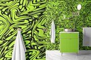 Green Liquid Shapes, a Texture Graphic by MalyskaStudio (Thumbnail 4 of 15)