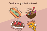 Spooky Food Procreate Stamps, a Brush Add-On by SketchQueen (Thumbnail 2 of 5)