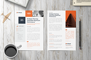 Case Study Flyer, a Flyer Template by Rongbaaz (Thumbnail 1 of 3)