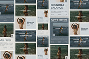 12 Wellness Event Canva Templates, a Marketing Template by Sikoya Design (Thumbnail 2 of 9)