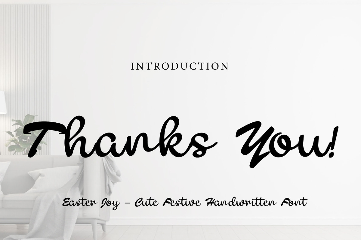 Easter Joy, a Handwritten Font by Wow Magic (Photo 4 of 4)