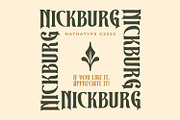 Nickburg, a Handwritten Font by Nathatype (Thumbnail 15 of 15)