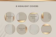 Beige Instagram Templates for Canva, a Social Media Template by Innova Studio (Thumbnail 8 of 9)