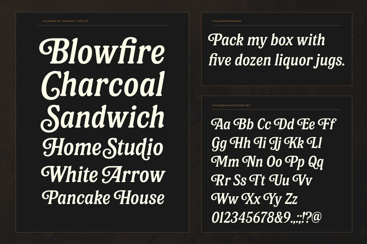 Bailers - Handwritten Swashes Font, a Script Font by Luna Shop (Photo 3 of 8)