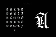 Somnia BlackLetter Typeface, a Blackletter Font by Chun (Thumbnail 3 of 16)