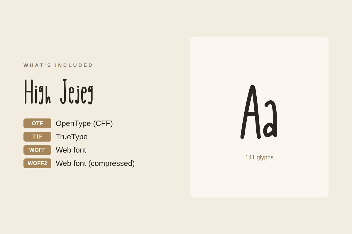 High Jejeg – Playful Slab, a Slab Serif Font by Gookkis Studio (Photo 17 of 17)