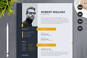 Modern Resume Template CV, a Resume Template by Aspect_Studio (Thumbnail 1 of 3)