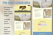 Squarespace 7.1 Course Template, a Squarespace Template by Solana Creative Co. (Thumbnail 7 of 10)