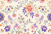 VINTAGE BLOOM Motifs Seamless Bundle, a Texture Illustration by RefinedFantasyStudio (Thumbnail 9 of 9)
