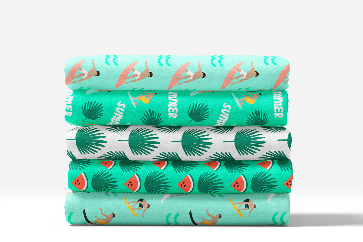 I love summer 30 seamless patterns, a Pattern Graphic by RevolutionizZed (Photo 5 of 16)