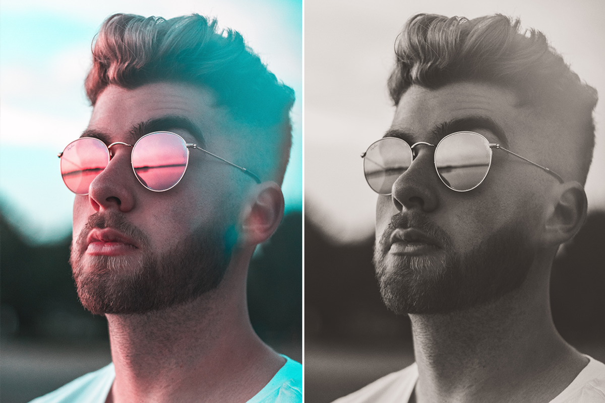 B&W Portrait - 150 Lightroom Presets, an Action Add-On by LUXDesignStudios (Photo 6 of 10)
