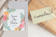 Smoochie | An Inline Script Font, a Script Font by Ayca Atalay (Thumbnail 5 of 9)