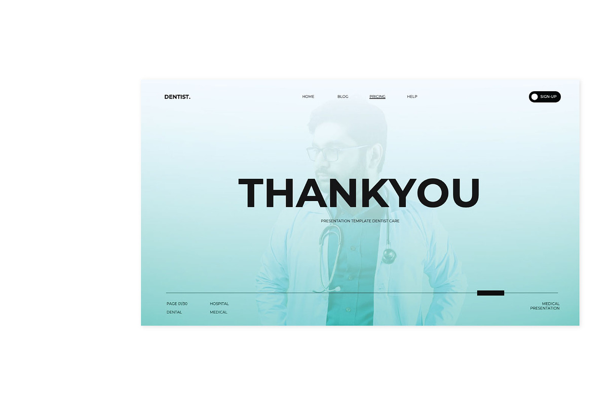 Dentist Presentation Template, a Presentation Template by Universitype (Photo 9 of 9)