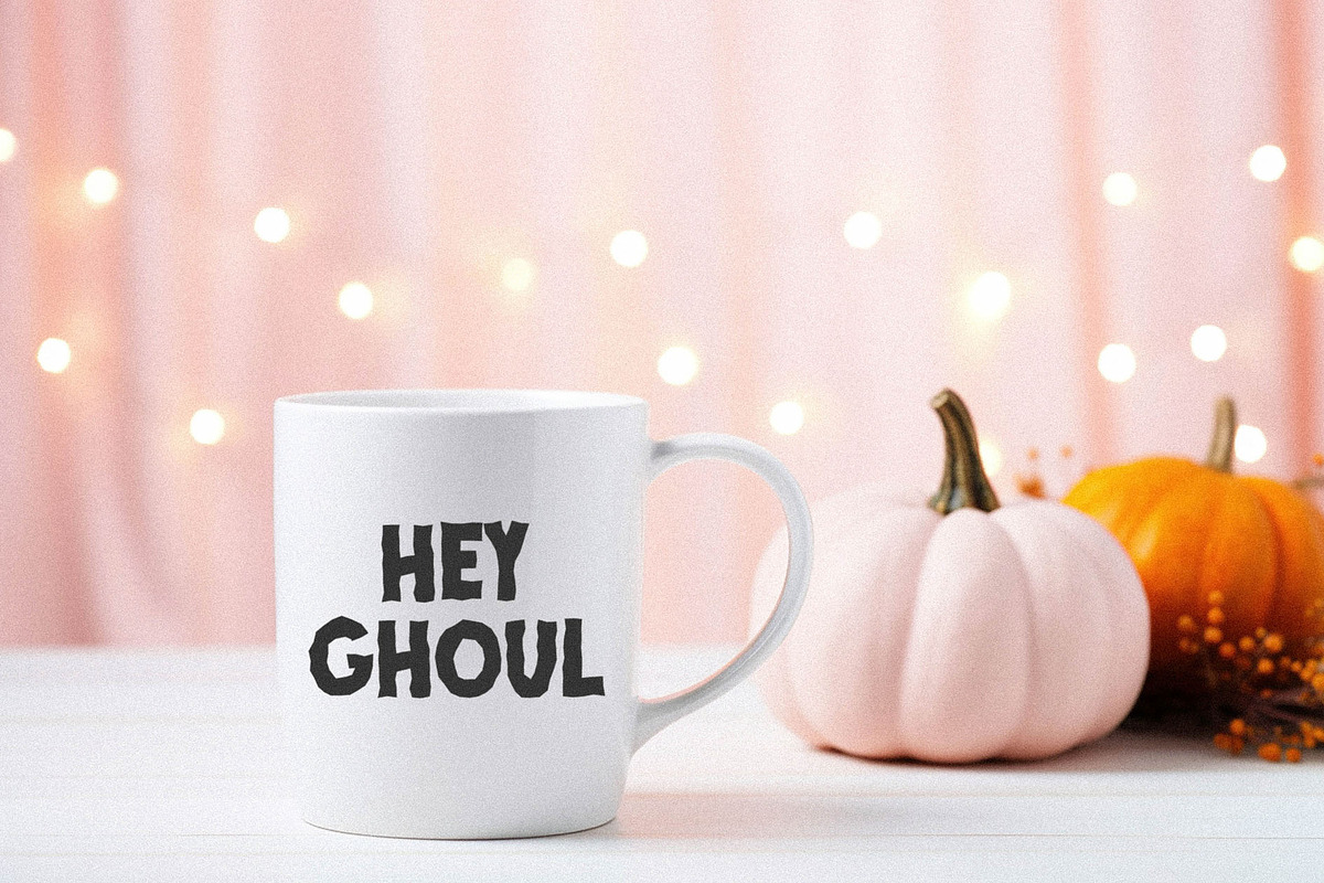 Calling Monsters Spooky Halloween Fo, a Script Font by BarcelonaShop (Photo 4 of 9)