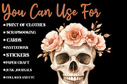 Neutral Pastel Spooky Clipart, an Illustration by Designworld (Thumbnail 6 of 9)