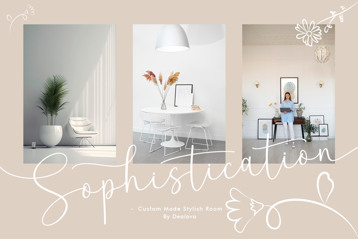 Blooming Garden, a Script Font by Rotterlab Studio (Photo 7 of 16)