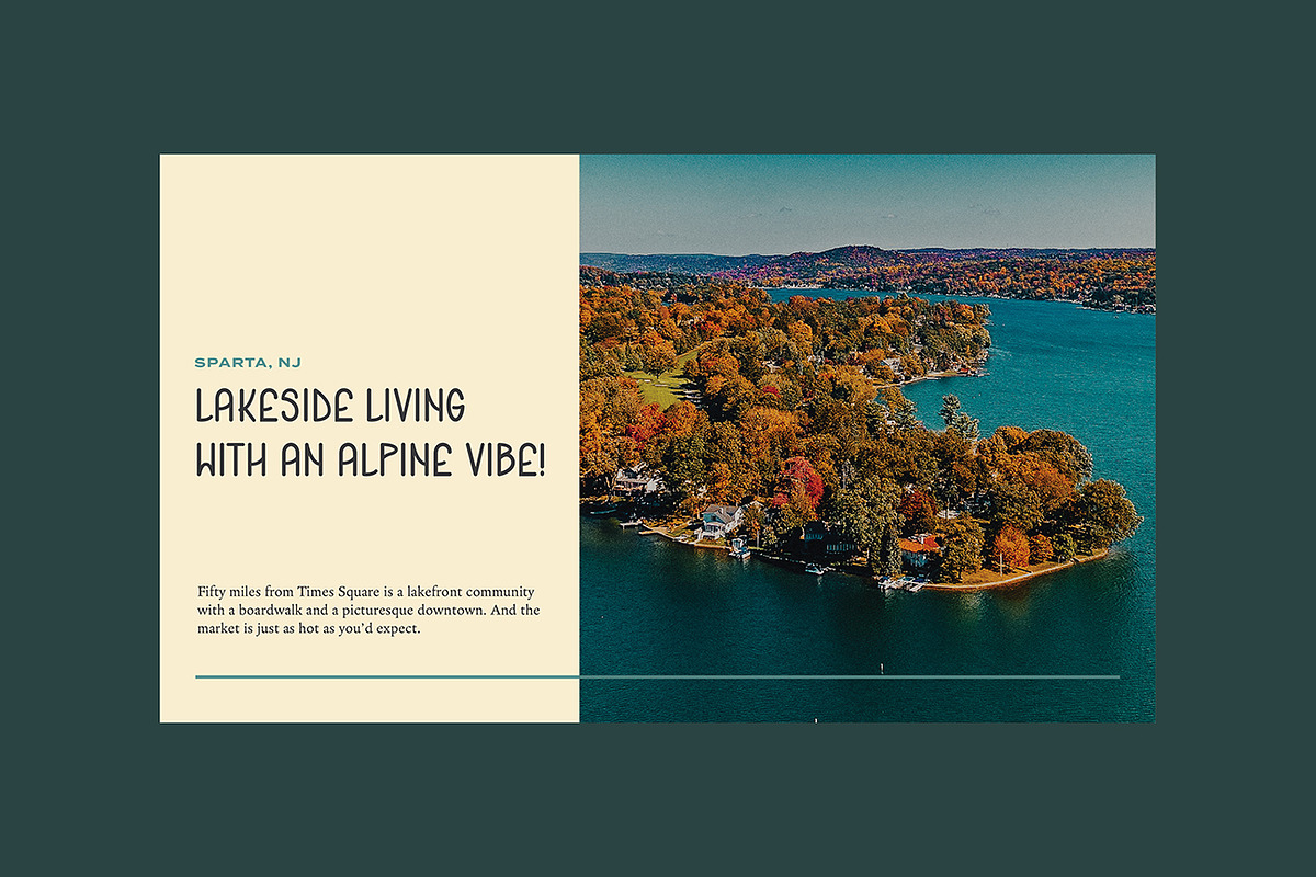 Lakeside: An All Caps Typeface, a Font by Megan Mahfoud Studio (Photo 7 of 8)