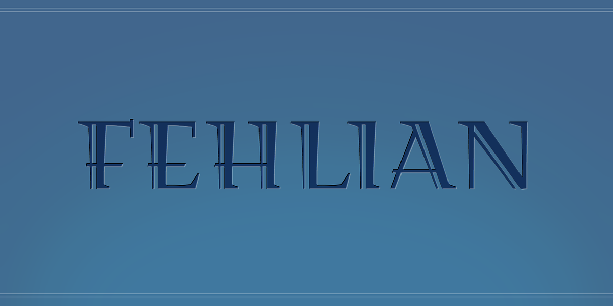 FEHLIAN, a Font by Andreas Stötzner (Photo 2 of 8)