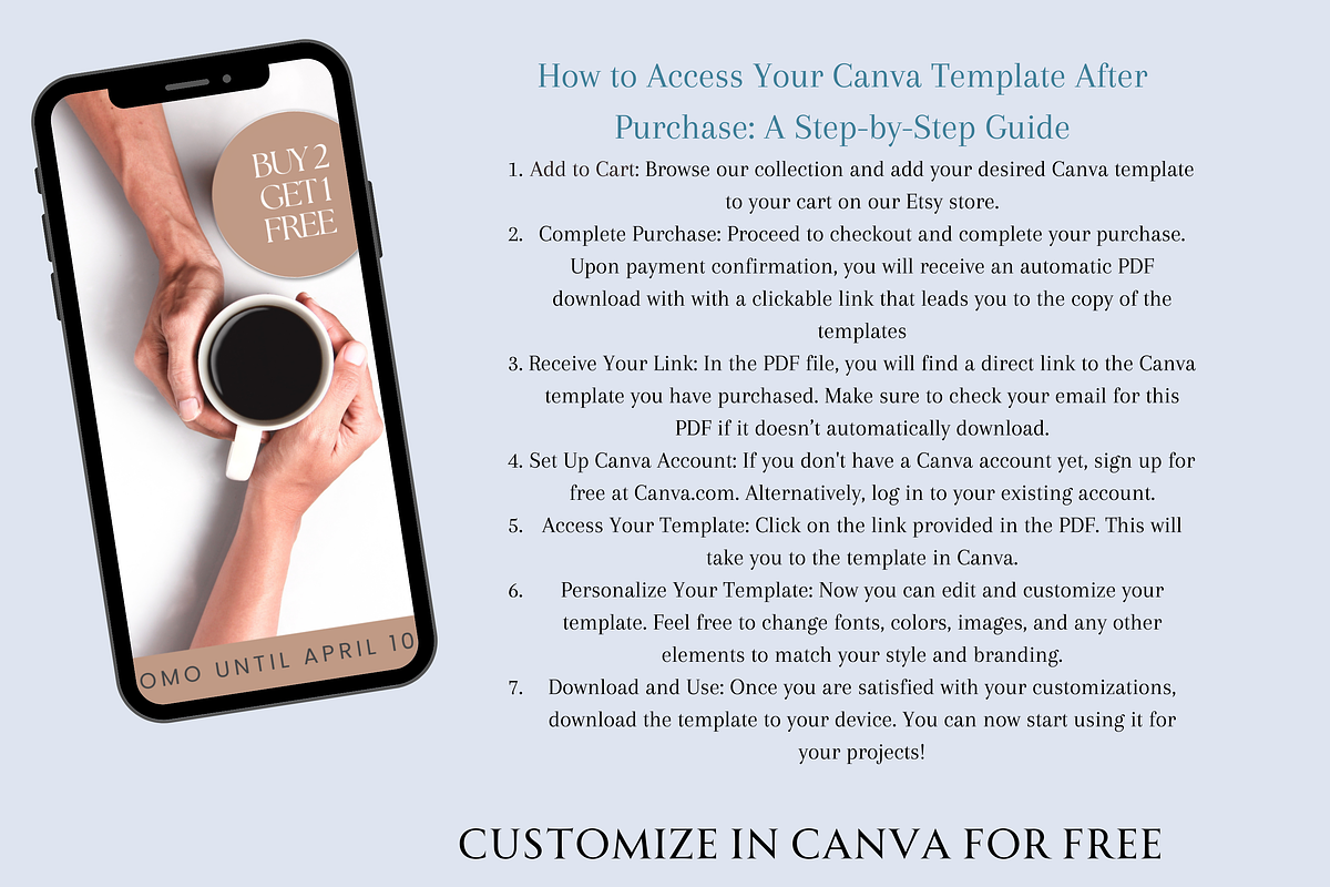COFFEE INSTAGRAM POST TEMPLATES, a Social Media Template by Daring Digies (Photo 5 of 9)