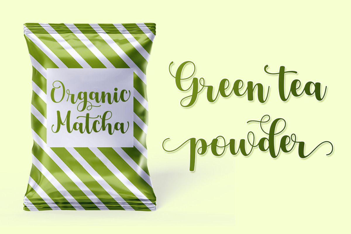 Matcha Latte, a Script Font by Attract Studio