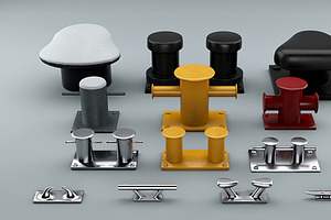 Sea Bollards For Ship And Yachts And