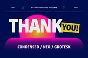 Condneo, a Sans Serif Font by graphicook (Thumbnail 10 of 10)