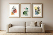 Minimal Abstract Botanical Wall Art, a Poster Template by Pixeness Studio (Thumbnail 1 of 2)