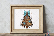 Christmas Leopard Print Tree With Bo, an Illustration by Creative Art (Thumbnail 2 of 6)