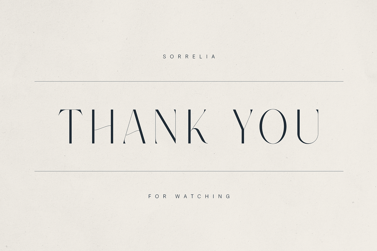 Sorrelia – Elegant Display Serif, a Serif Font by Only Fonts (Photo 11 of 11)