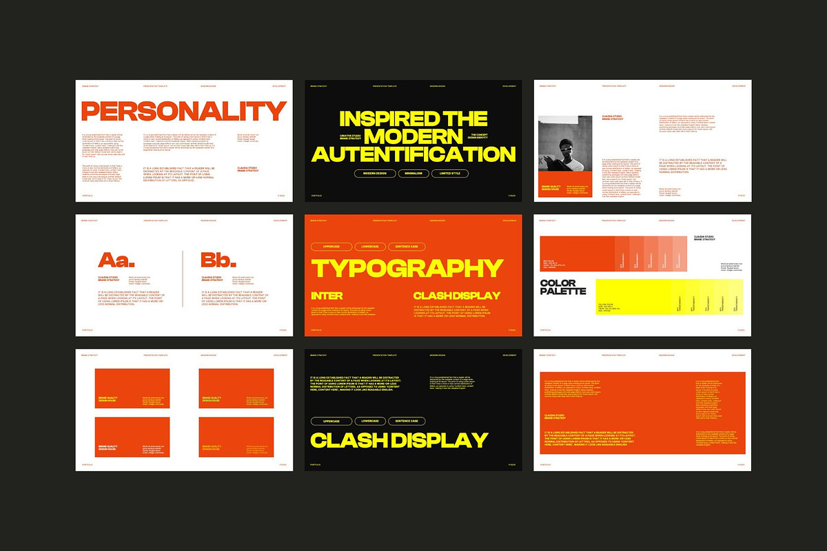 Claudia - Brand Identity Canva, a Presentation Template by Creatorism (Photo 8 of 9)