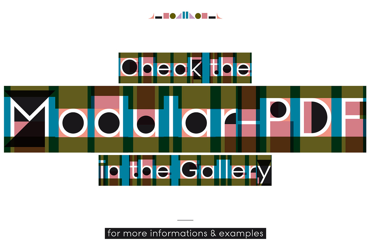 Modular Typeface, a Sans Serif Font by Letterwerk (Photo 15 of 15)