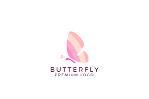 Beauty Butterfly Logo Design, a Branding & Logo Template by AlvinStd