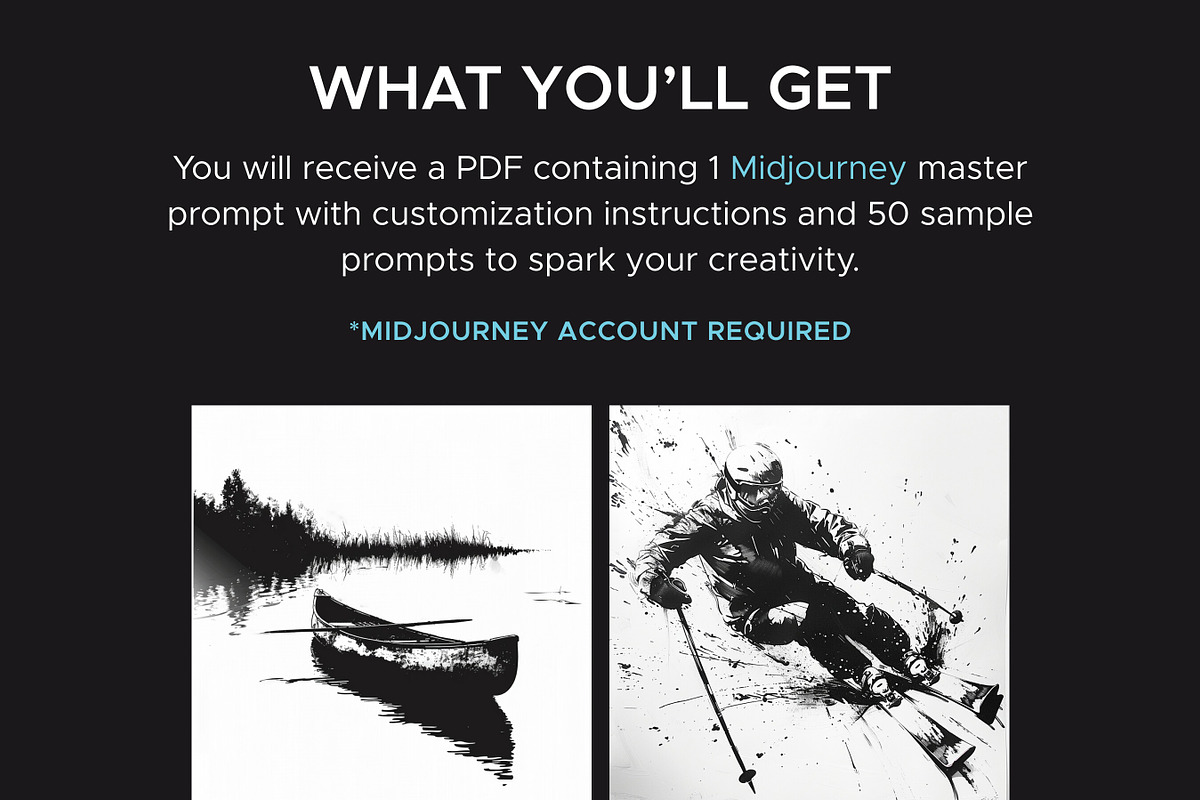 50 Stencil Art Midjourney Prompts, an Object Graphic by MadeByAI Studio (Photo 2 of 4)