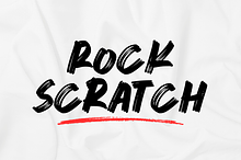 Rock Scratch - Brush Font