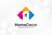 Home Decor Logo Template, a Branding & Logo Template by gunaonedesign (Thumbnail 1 of 5)