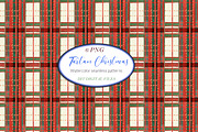 Christmas Tartan Seamless Patterns, a Pattern Graphic by LABFcreations (Thumbnail 4 of 6)