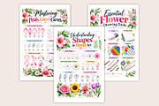 Modern Flower Drawing Guide, a Stationery Template by Designmela01 (Thumbnail 3 of 5)