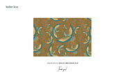 Bed with Patterned Headboard Mockup, a Household Mockup by creatsy5 (Thumbnail 4 of 5)