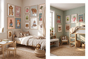 Kids Art Prints 100 Bundle, a Background Graphic by Tomasz Ganclerz (Thumbnail 5 of 8)