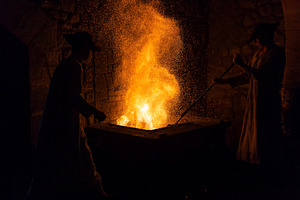 Mirandaola ancient iron foundry stock photo containing ancient and mirandaola
