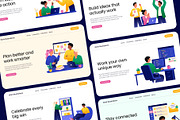 60 Work Flat Illustrations, a Work Illustration by Prosymbols (Thumbnail 6 of 9)