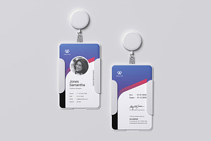 ID Card Template Vol 12, a Stationery Template by graphix_shiv