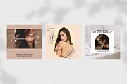 Boho Instagram Template Canva, a Social Media Template by DesignKora (Thumbnail 8 of 8)