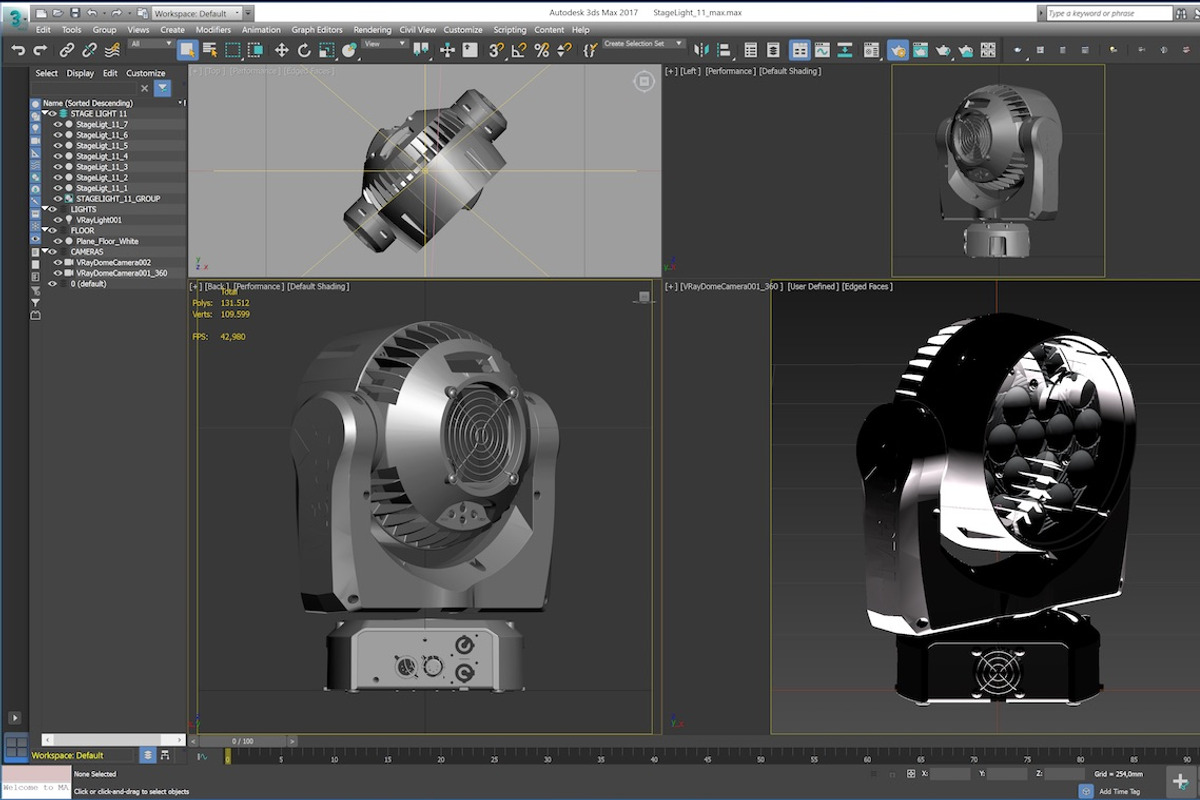 Stage Lighting Collection-14 PCS, an Object 3D Model by akerStudio (Photo 197 of 309)