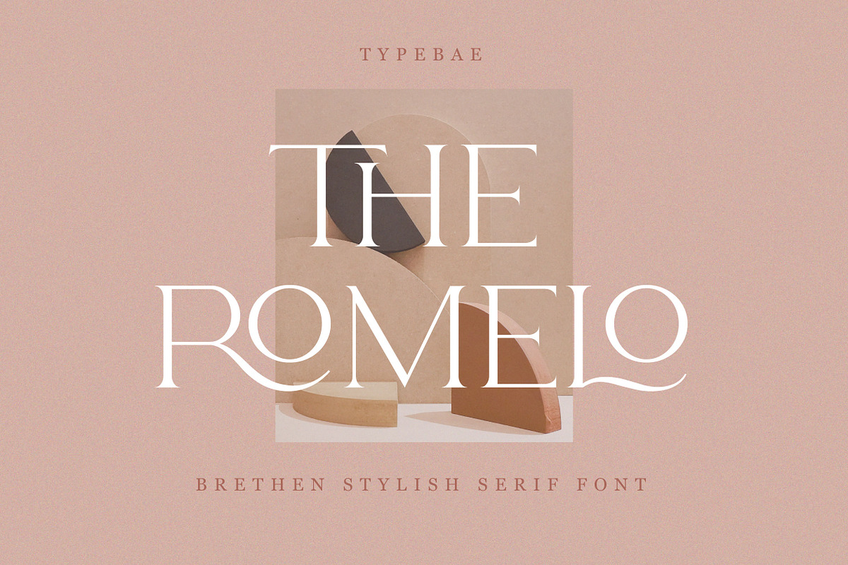 Brethen - Stylish Serif Font, a Serif Font by Typebae (Photo 6 of 13)