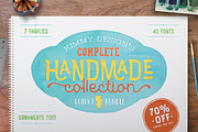 Handmade Collection Bundle, a Sans Serif Font by Kimmy Design (Thumbnail 1 of 7)