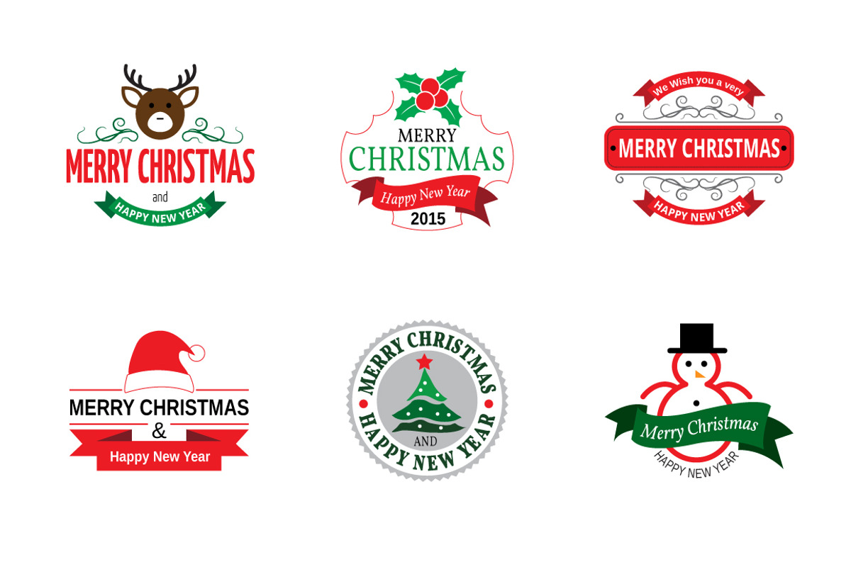 Christmas Badges preview 2