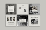 Instagram Aesthetic Template II, a Social Media Template by Instprofi | Studio Estimo (Thumbnail 3 of 10)